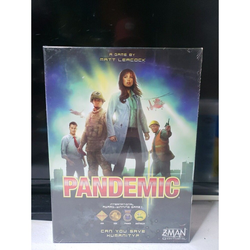 NEW SEALED Pandemic Board Game By Z-Man Games ~ International Award Winning